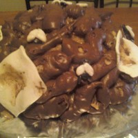 The Poo Poo Plader! The cake is completely eible!! The flies and toilet paper is made of fondant, the Poo Poo is made of chocolate ganache, and the cake is...