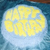 Happy Birthday I made this cake also for my daughter's 1st birthday. She had 2 parties so we needed 2 cakes!