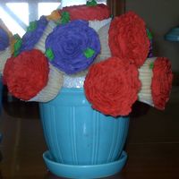Cup Cake Bouquet For Mothers Day 