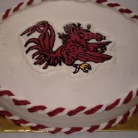 Usc Gamecock Cake This is groom's cake that I did for a die-hard University of South Carolina Gamecock football fan. He liked it so much that he had the...
