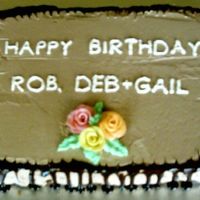 Snickers Cake With Chocolate Buttercream And Starburst Roses 