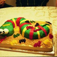 Bugs And Snakes My paralegal's son was insistent on having a bugs and snakes cake. So, I came up with this. I got the idea for the snake from a book....