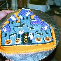 Halloween Castle This is a cake I made using instructions from the Wilton web site.