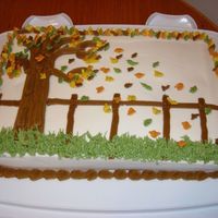 Fall Cake Inspired by CC member