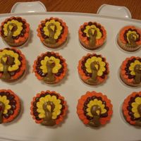 Turkey Cupcakes Inspired by CC member