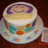 Baby Shower This was my first paid cake order. The cake was made to look like the invitation. French Vanilla Cake with Chocolate Mousse filling....