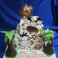 King Of The Jungle The invitation was my inspration for this cake. Then with a little help from another CC cake designer . I was not to "thrilled"...