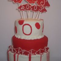 Graduation Cake My adaptation of a cake by fellow CC'er mlynnb.