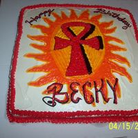 Ainch Cake ainch cake. this was a request for a friend.