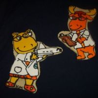 Getting The Job Done Large sugar cookies with royal icing