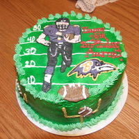 Football Birthday Cake 