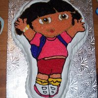 Dora my brother made this cake for a daughter of a friend and everyone loved it.