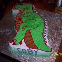 T-Rex This was done for my brothers co-worker's son