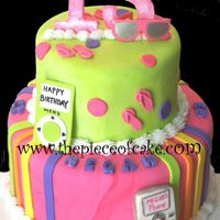 Fun Summer Cake Cake for 13 year old girl. Summer Theme