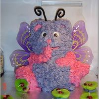 Butterfly Teddy Bear The 2nd cake I have made. My 13 year old cousin (at the time) was very specific about it being pink/purple and some sort of fairy or...