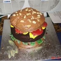 Worst Cake I've Ever Made A hamburger cake for my husband, it was huge and a huge pain. I hated the way it turned out, but everyone else was impressed. I guess that...
