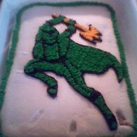 Power Ranger It looked better before my kids stuck their hands in it! LOL