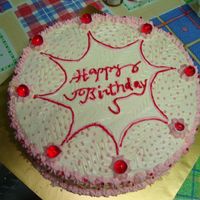 Just A Simple Cake For A Friend's Birthday 