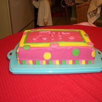 Baby Shower Cake For Lily Cake I did for a special friend for her "shower" - I really just wanted her to know which theme I want her to do in her daughter...