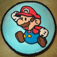 Super Mario made for sons 10th birthday