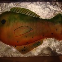Fish Cake For a grooms cake