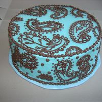 Baby Shower Cake all buttercream