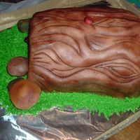 Tree Log This is my favorite one so far it was donated to my moms church for a bake sale. Everything is edible.