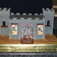 Rhodes Wedding Cake I was asked to do a castle wedding cake for a friend. She found a few pics here on CC that she liked and asked me to put a candle in the...