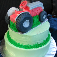 Ford 8N A tractor cake for pap's birthday, 9/07