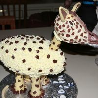 Sophia's Giraffe My two year old grand daughter wanted a giraffe for her birthday. It had to be transported 6 hours so I made a stall to support his...