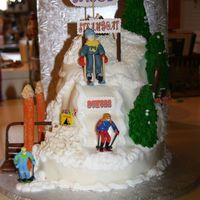 Jacob's Ski Slope My 7 year old grandson requested a ski slope for his 7th birthday cake. He has become an avid skier, so I did my best to incorporate the...