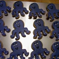 Bake_Sale_Octopus.jpg More cookies for bake sale ~ Penney's cookie recipe, rolled buttercream and royal accents