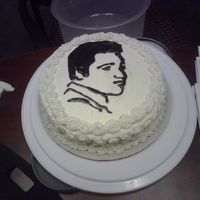 Elvis Birthday Cake I made this cake for a friend who adores Elvis. I attempted my first FBCT, and it wouldn't come off of the waxed paper (!!!) so I had...