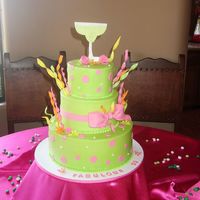 Fabulous 50! This is for a lady turning 50 and was a margarita/fiesta party. It was a lot of fun to do!