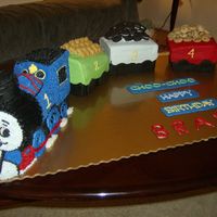 Choo-Choo Train I used miniture cookies for cargo on this little choo-choo and created banners to write the birthday message right on the board for this...