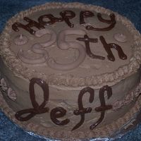 Coffee-Lover's Dream Cake This was a 6-layer cake I made for my husband's birthday. Alternating choc and dark choc layers with homemade chocolate pudding in...