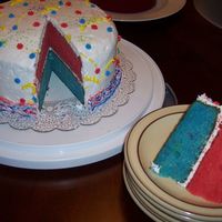 Julu 4Th Cake I know it's way past the 4th but I have been SO SO SO busy; I've not had a chance to upload any photos. Well this idea of mine...