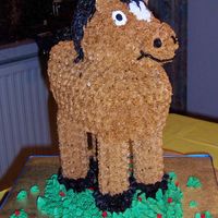 3D Standing Horse This was one of the more creative cakes I did using the Wilton 3D Rubber Ducky pan. By making the "bill" a little thicker and...