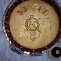 Corps Stack (Top View) This is the top view of the corps stack, the logo of the Fightin' Texas Aggie Corps of Cadets.