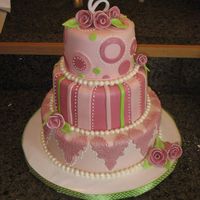 Baby Lizzy I made this cake for my sisters baby shower. Thank you to chefgirl for the inspiration!