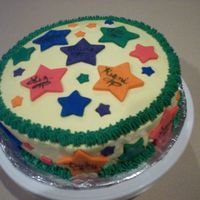 Colorguard Cake This is a cake I did for my daughter's colorguard team. I usually bake them cookies before a football game, but I was in the mood for...