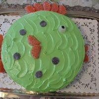 Fish Cake This was for my daughters bday. She had a beach theme.