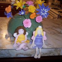 Fondant Fairies Hi All -I saw the pattern on the CC home page and thought I would give it a go. Both are made out of Fondant. The one with yellow dress has...