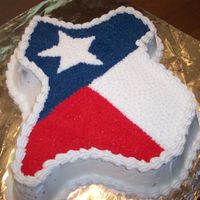 Texas This is the Texas cake pan that DH husband picked out at the Cake Store and the Pizza Hut box board I was able to get when I forgot to get...