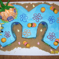 Spongebob Theme I did this one for a friend's little girl. she loves spongebob! Did another one sorta like this the other day for someone else