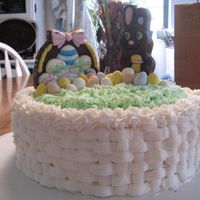 My First Basketweave Cake 