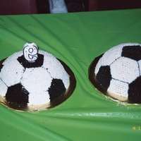 Soccer Ball Cakes 