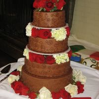Chocolate Lover This cake was loosely based on the Dave Navarro and Carmen Electra cake, but by the time the bride changed the details, it was quite...