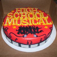 High School Musical THINK IM GETTING A LITTLE BETTER WORKING WITH THIS FONDANT. (PRACTICE, PRACTICE PRACTICE. )ANY WAYS FONDANT OVER BUTTERCREAM FROSTING,...