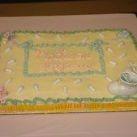 Madison's Cake This is my first attempt at cake decorating.. be gentle